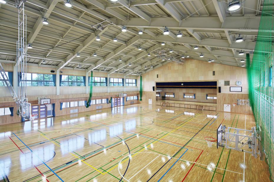 宇都宮市立姿川第一小学校  屋内運動場