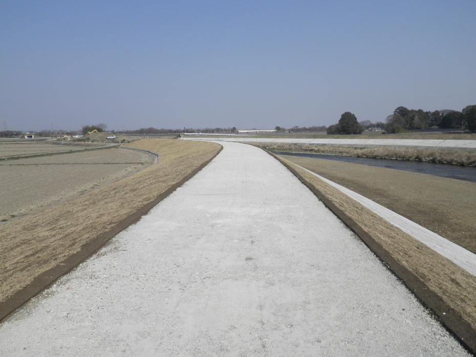 堤防工事田川　その3（安全川補）